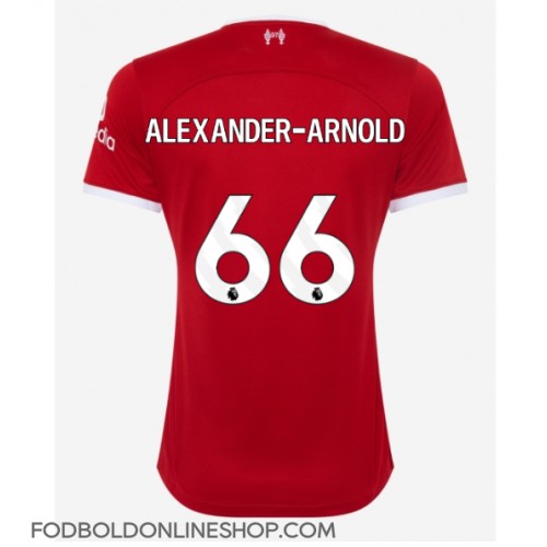 Liverpool Alexander-Arnold #66 Hjemmebanetrøje Dame 2023-24 Kortærmet